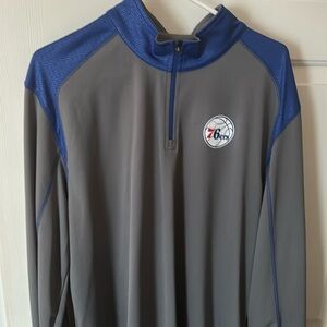 NBA Philadelphia 76ers quarter zip